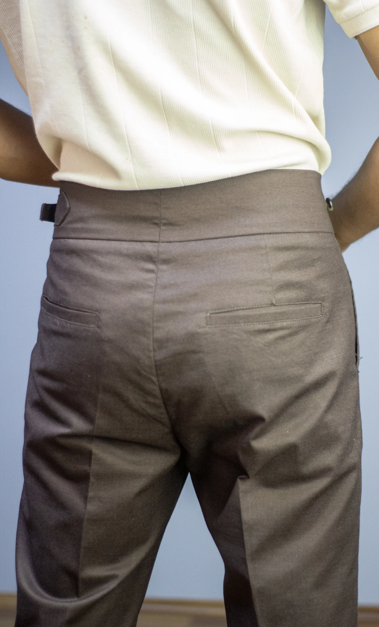 Brown Long-Belt Gurkha Pants - Image 5